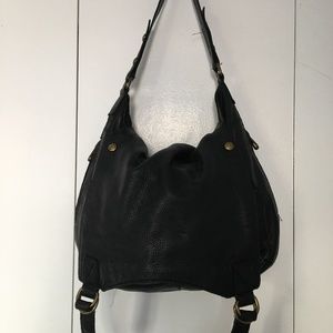Black Marc New York Messenger Leather Bag